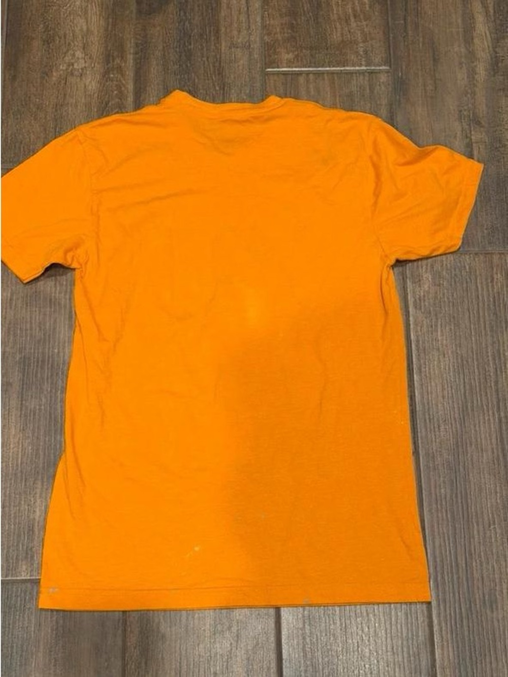 Men's Short Sleeve Crew Tee in Orange